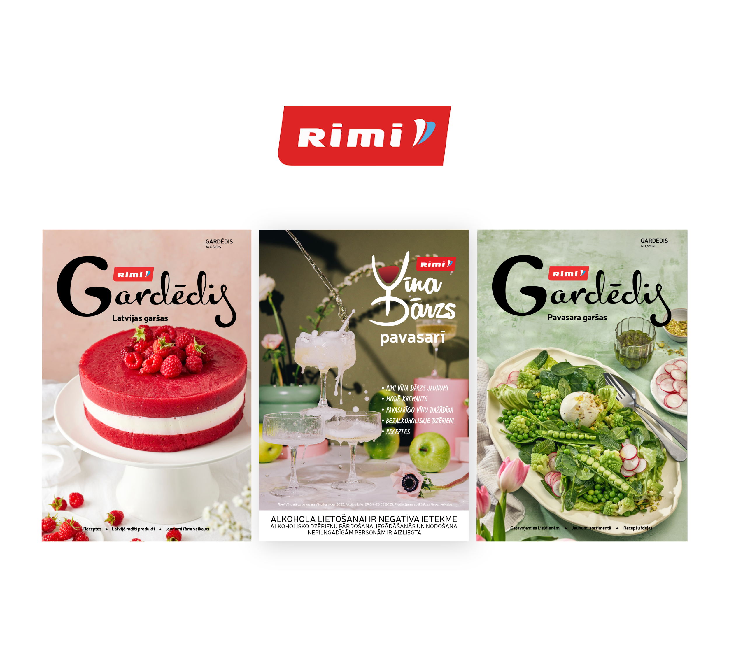 Rimi Latvija bukleti: Gardēdis un Vīna dārzs