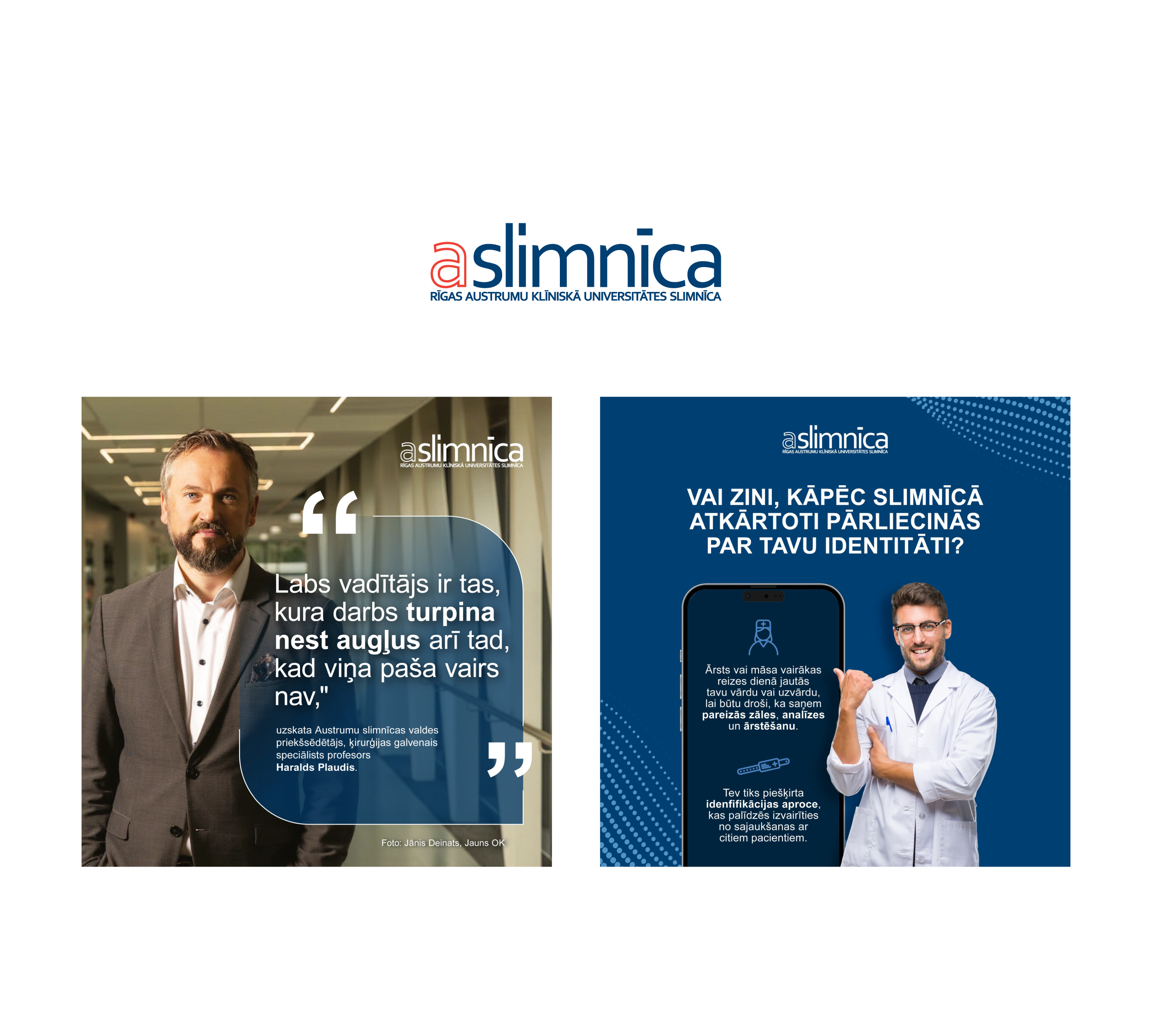 Austrumu slimnīcas sociālo mediju komunikācija